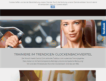 Tablet Screenshot of munichhealthclub.com